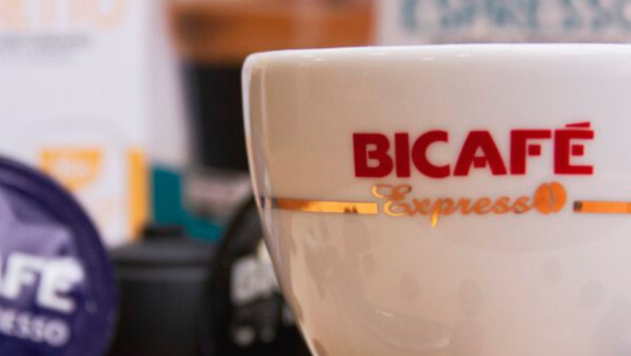 a imagem ilustra uma xícara da Bicafé