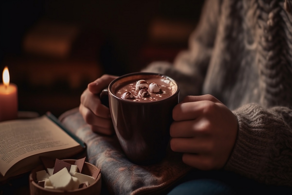 Prepare seu chocolate quente com café no conforto da sua casa